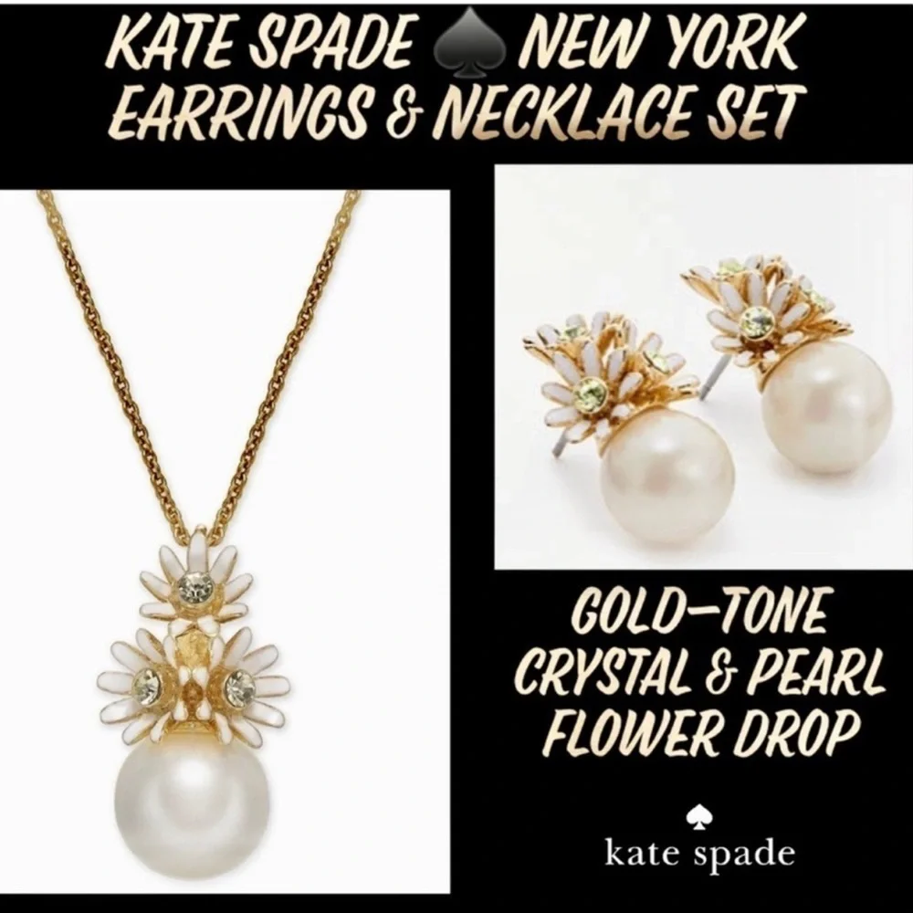 🆕 Authentic KATE SPADE Jewelry Set 🆑 At Awesome Prices To Buy Now & Save